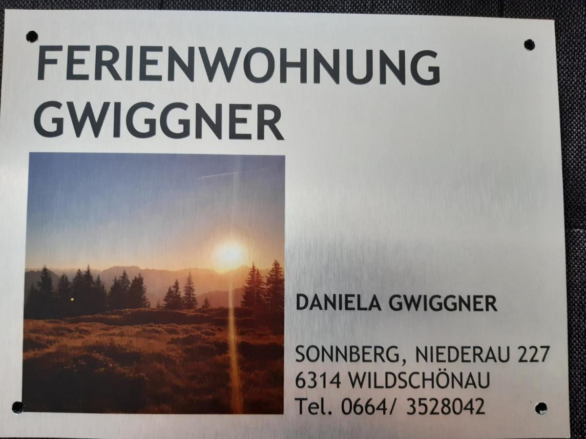 Ferienwohnung - Gwiggner Daniela Niederau Esterno foto